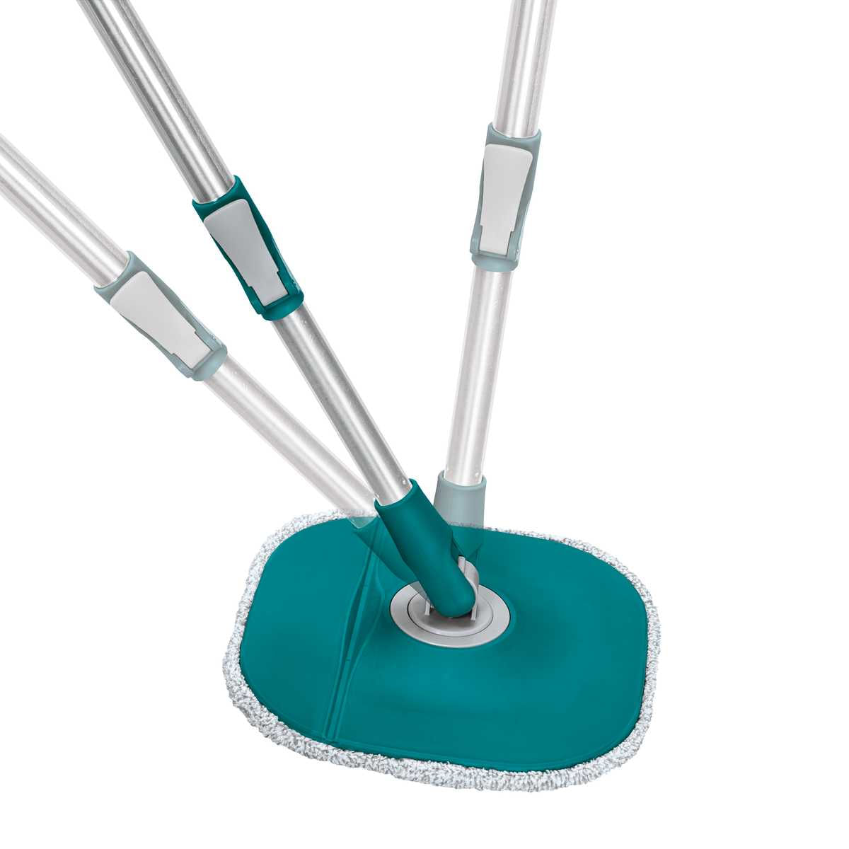 Mop Giratório Cubo, 1 balde com alça em PP, Flash Limp | Flashlimp
