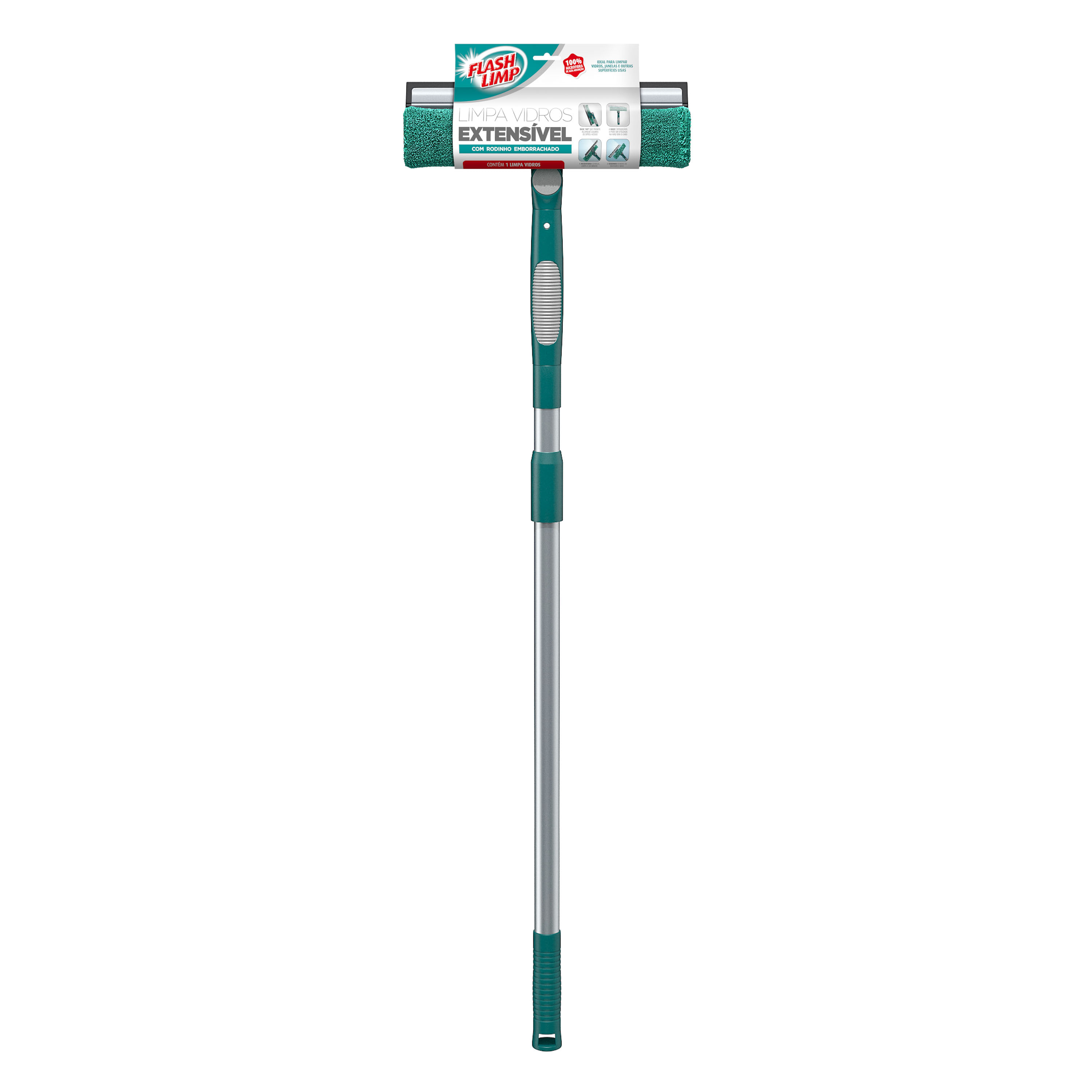ルドルフ‼️ Limpa Vidros Extensível, Prático e Rápido, Flash Limp | Flashlimp