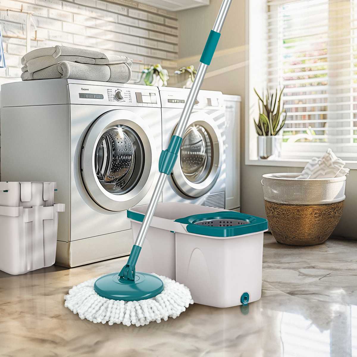 ｗａｔｅｒLｉｐ Mop Giratório Duas Águas Fit, Flash Limp | Flashlimp